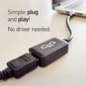 C2g/ cables to go C2G 54314 Mini DisplayPort Male to HDMI Female Adapter Converter, TAA Compliant, White (8 Inches)