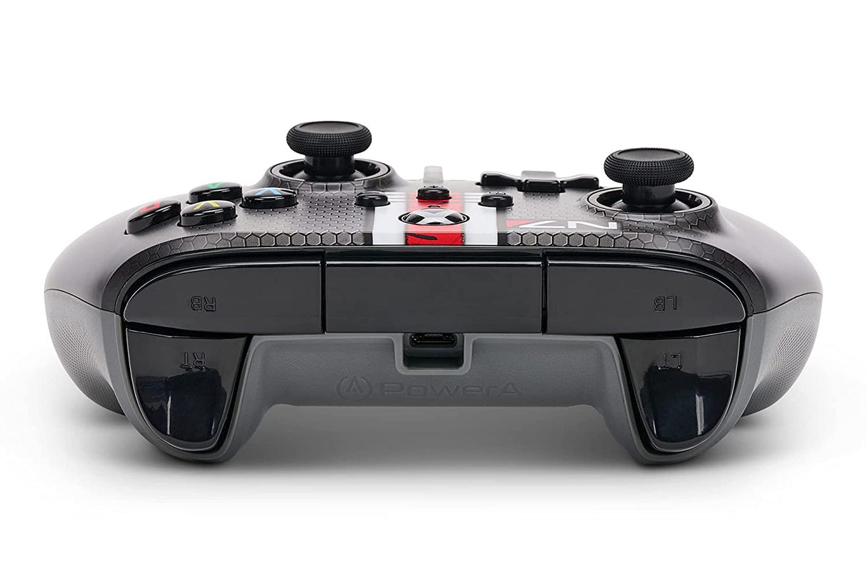 PowerA Enhanced Wired Controller for Xbox Series X|S – Mass Effect N7