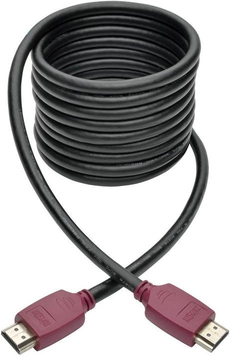 Tripp Lite 10 ft. Premium Hi-Speed HDMI Cable with Ethernet & Grip Connectors (M/M), UHD 4K x 2K @ 60Hz (P569-010-CERT)