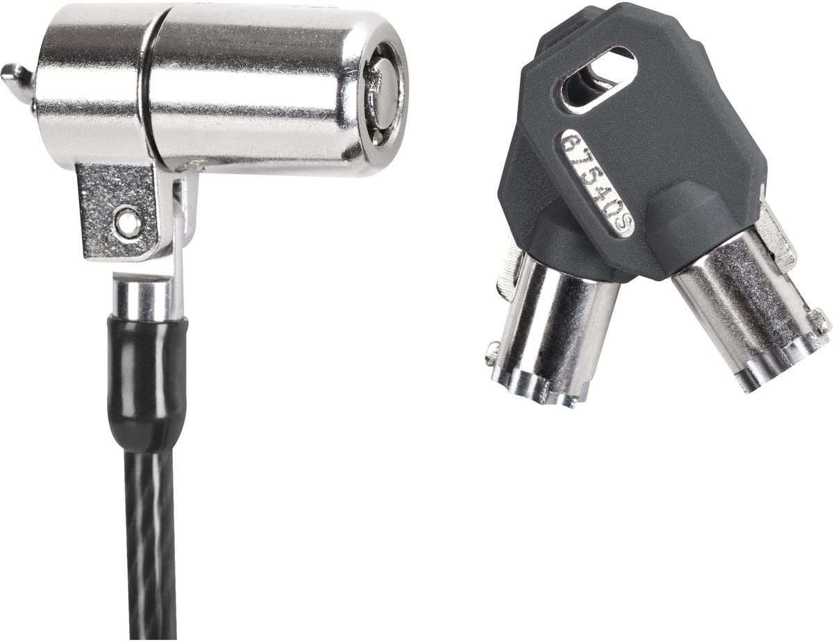 Targus DEFCON T-Lock Keyed Cable Lock for Laptop Computer and Desktop Security (ASP48USX)
