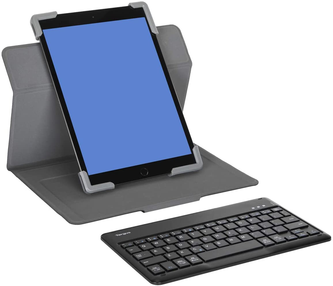 Targus VersaType for Apple iPad Pro 12.9-inch 4th Gen (2020) and 3rd Gen (2018), Anti-Scratches, Secure Closure, Black (THZ862US)