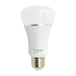 IVIEW-ISB610 WiFi Smart LED Light Bulb, Multi-color, Dimmable, No Hub Required, Free APP Remote Control, Compatible with Amazon Alexa & Google Assistant