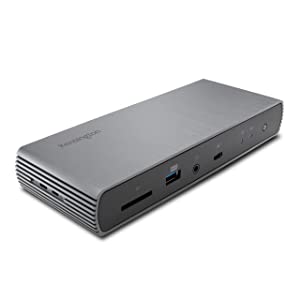 Kensington SD5780T Thunderbolt 4 Dual 4K Docking Station with 96W Power Delivery & SD Card Reader, HDMI & Thunderbolt 4 Ports for Windows and MacBooks (K33040NA) Thunderbolt 4 HDMI + TB 96W PD