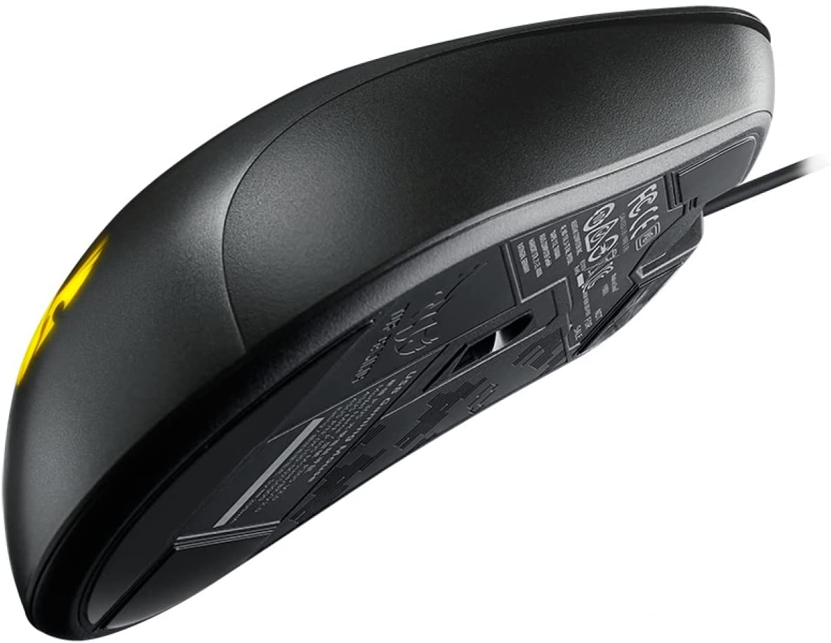 ASUS TUF Gaming M3 Ergonomic Wired RGB Gaming Mouse, Gun Metal Gray