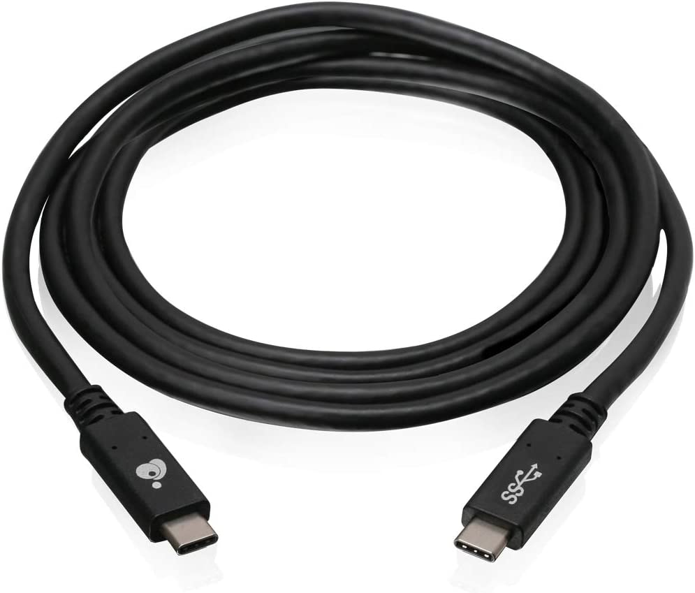 IOGEAR USB-C to USB-C 5 Gbps 6.Feet (2 Meter) Cable G2LU3CCM12E 6.6 ft 5 Gbps