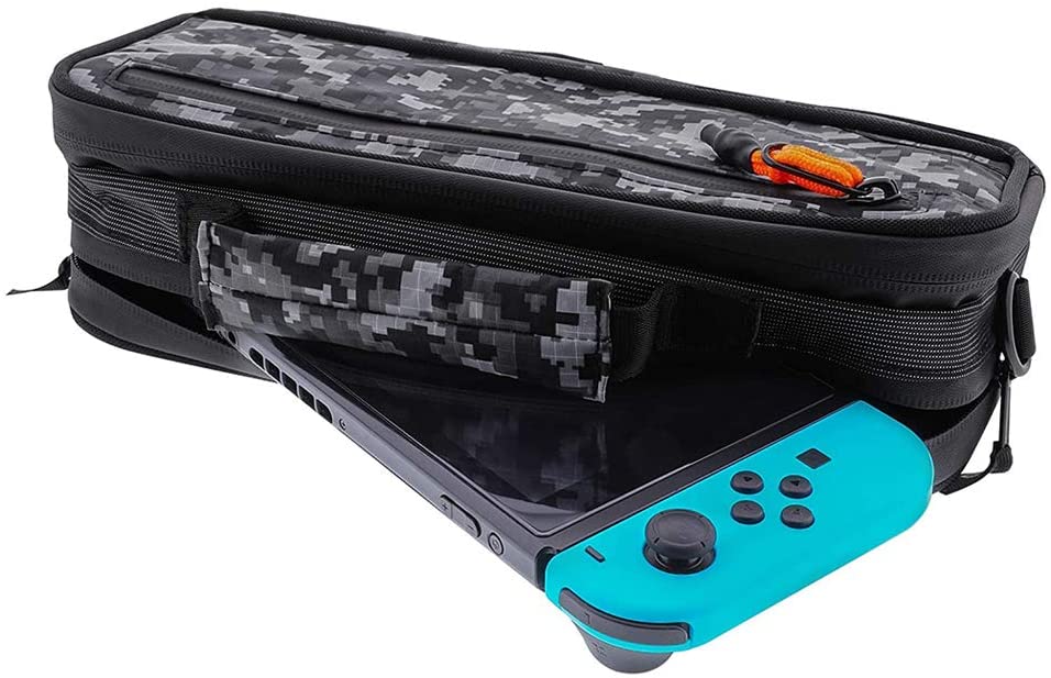 Bionik BNK-9036 Commuter Camo Bag for Nintendo Switch