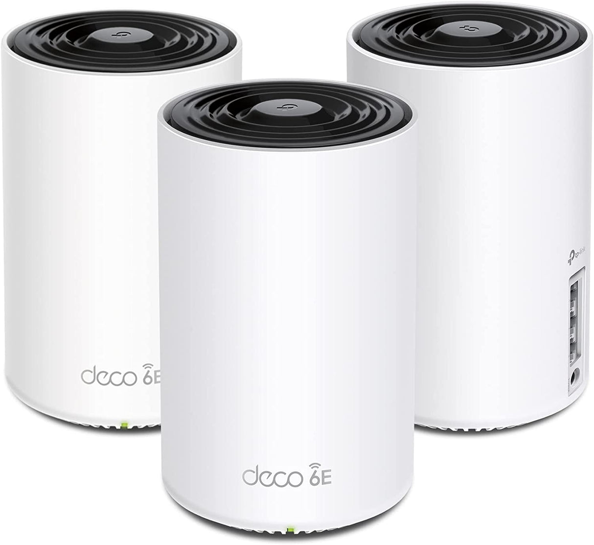 TP-Link Deco AXE5400 Tri-Band WiFi 6E Mesh System (Deco XE75) - Covers up to 7,200 Sq.Ft, Replaces WiFi Router and Extender, AI-Driven Mesh, New 6GHz Band, 3-Pack WiFi 6E|AXE5400