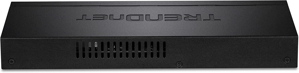 TRENDnet 8-Port Gigabit PoE+ Switch, 120W PoE Power Budget, 16Gbps Switching Capacity, IEEE 802.1p QoS, DSCP Pass-Through Support, Fanless, Wall Mountable, Lifetime Protection, Black, TPE-TG84