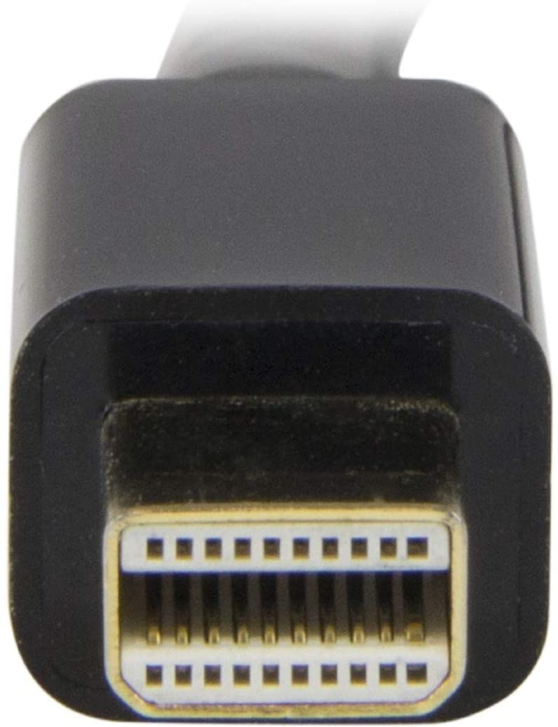 StarTech.com 3ft (1m) Mini DisplayPort to HDMI Cable - 4K 30Hz Video - mDP to HDMI Adapter Cable - Mini DP or Thunderbolt 1/2 Mac/PC to HDMI Monitor/Display - mDP to HDMI Converter Cord (MDP2HDMM1MB) 3 ft / 1 m Black