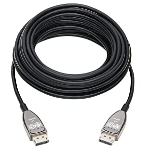 Tripp Lite DisplayPort Fiber Active Optical Cable AOC 8K 60Hz CL3 M/M 10M (P580F3-10M-8K6)