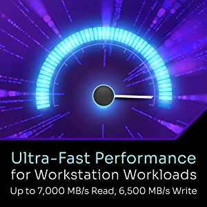 Solidigm™ P44 Pro Series 512GB PCIe GEN 4 NVMe 4.0 x4 M.2 2280 3D NAND Internal Solid-State Drive, Read/Write Speed up to 7000MB/s and 4700MB/s, SSDPFKKW512H7X1…