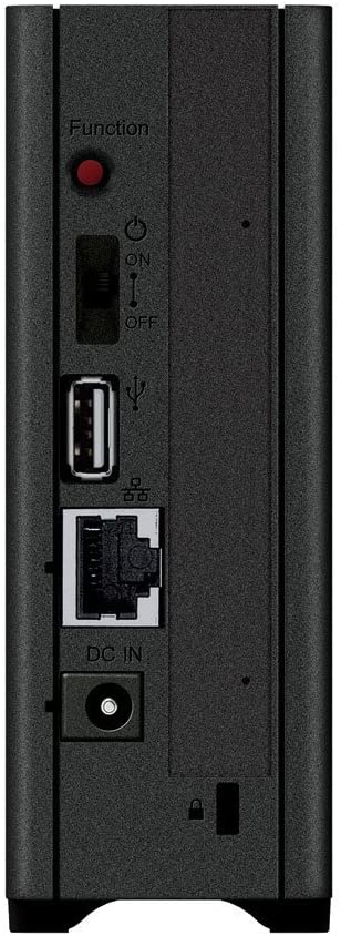 BUFFALO LinkStation 210 4TB Home Office Private Cloud Data Storage with Hard Drives Included LinkStation 210 – 1 Drive Bay 4 TB