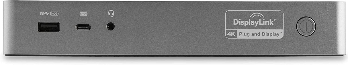 StarTech.com USB-C & USB-A Dock - Hybrid Universal Laptop Docking Station with 100W Power Delivery - Dual Monitor 4K 60Hz HDMI & DisplayPort - 4X USB 3.1 Gen 1 Hub, GbE - Windows & Mac (DK30C2DPEP)