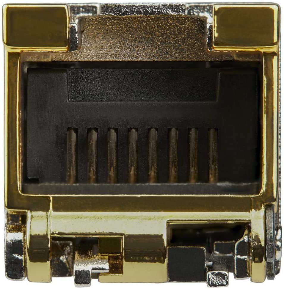 StarTech.com Cisco GLC-TE Compatible Module - 1000BASE-T Copper Industrial Gigabit Ethernet Transceiver - SFP to RJ45 Cat6/Cat5e 100m Extended Temp - Cisco Firepower, IE 2000, C9500, C2960 (GLCTEST)
