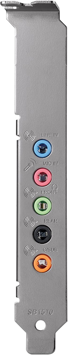 Creative Sound Blaster Audigy FX PCIe 5.1 Sound Card with High Performance Headphone Amp 5.1 Channel Surround Sound