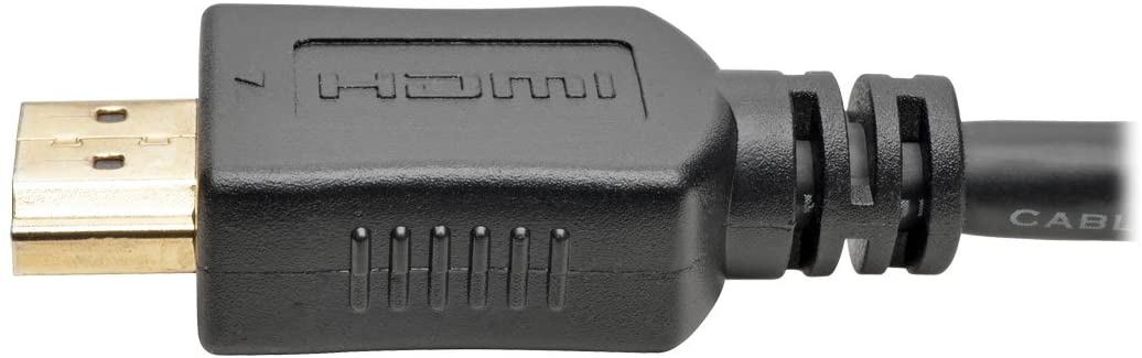 Tripp Lite HDMI to VGA Active Adapter Converter Cable Low Profile HD15 M/M 1080p 3ft (P566-003-VGA), Black 3ft. HDMI to VGA