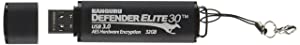 Kanguru Solutions 32GB Defender Elite Flash Drive (KDFE30-32G)