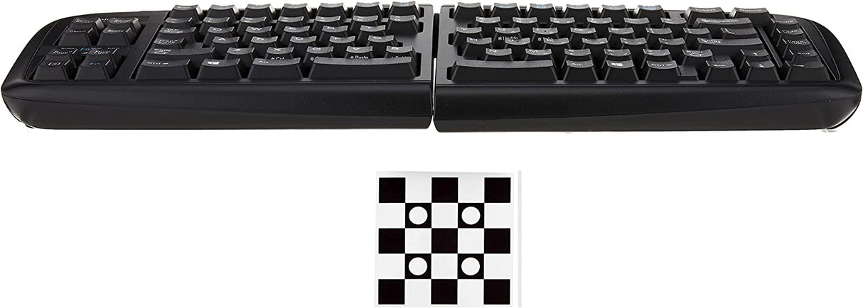 Goldtouch GTN-0099 V2 Adjustable Ergonomic Keyboard -- PC Only (USB & PS2) Black