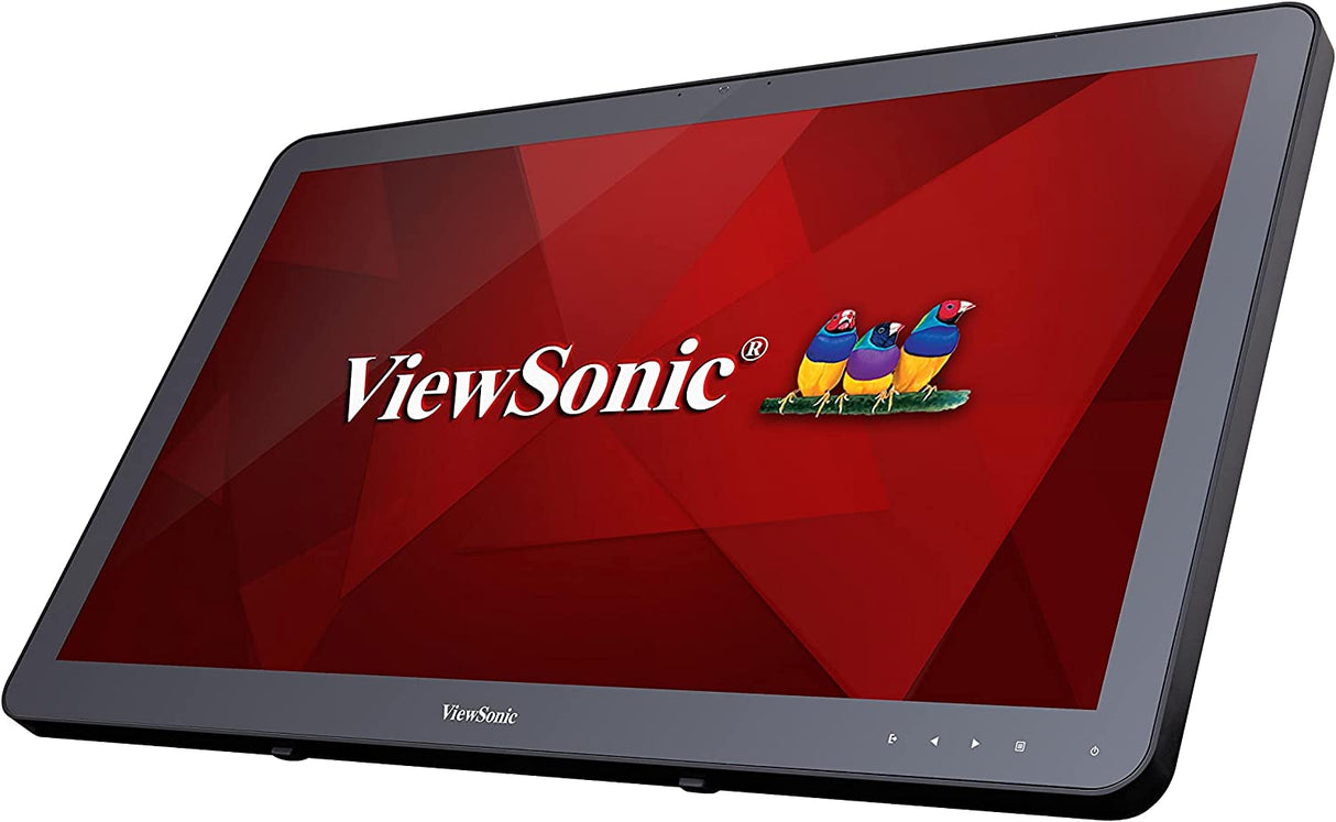 ViewSonic TD2430 24 Inch 1080p 10-Point Multi Touch Screen Monitor with HDMI and DisplayPort, Black 24-Inch Monitor