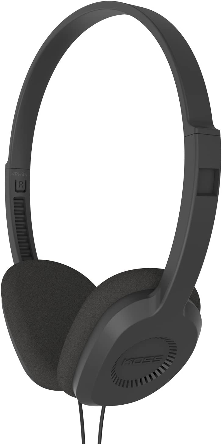 Koss KPH8K On-Ear Stereophone, Black