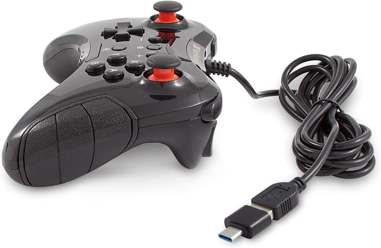 Verbatim Wired Controller for use with Nintendo Switch – Black