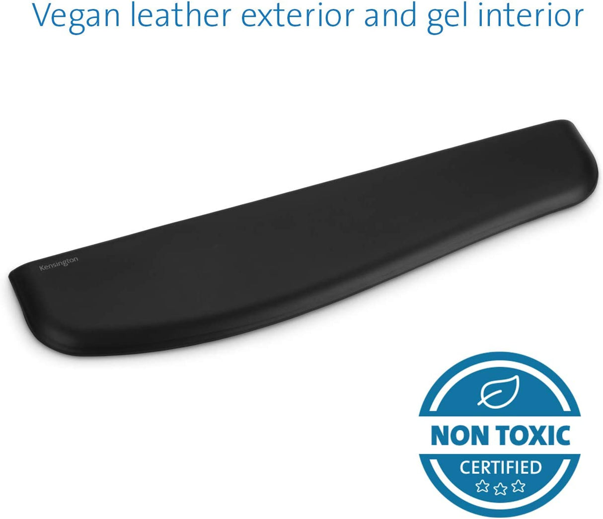 Kensington ErgoSoft Wrist Rest for Slim Keyboards, Black (K52800WW) Keyboard Wrist Rest Slim