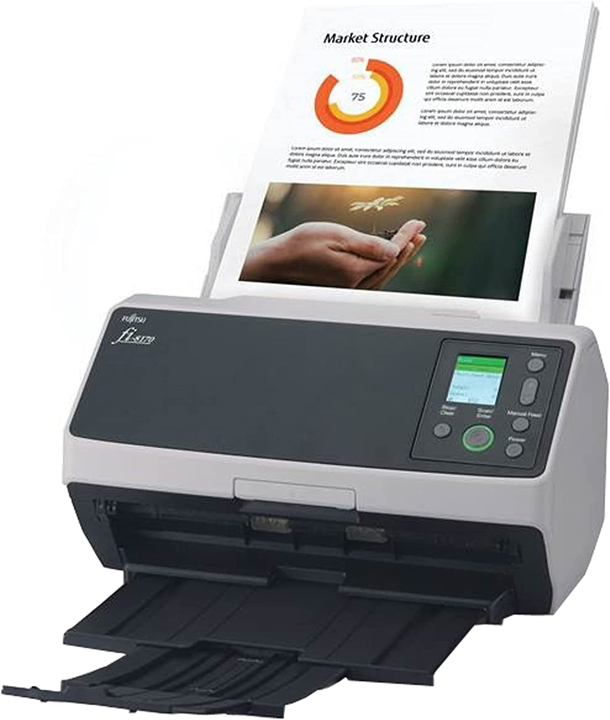 Fujitsu fi-8170 Professional High Speed Color Duplex Document Scanner - Network Enabled fi-8170 ADF (70 ppm)