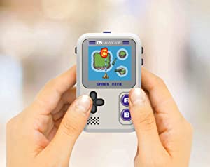 My Arcade Gamer Mini Classic-Purple: Miniature Handheld Gaming System Packed with 160 Games, 1.8'' Color Display (DGUN-3924), Small