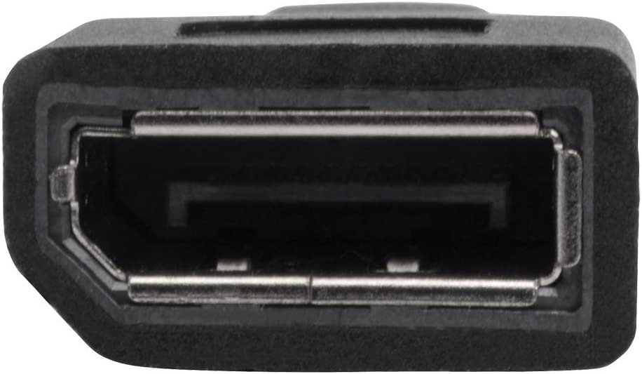 Tripp Lite Mini DisplayPort to DisplayPort Compact Adapter Video Converter M/F 1080p @ 60Hz, mDP to DP (P139-000-DP) Direct Plug-In Mini DP