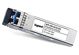 Cisco 10GBASE-LR S-Class SFP Module for 10-Gigabit Ethernet Deployments, Hot Swappable, 5-Year Standard Warranty (SFP-10G-LR-S=)