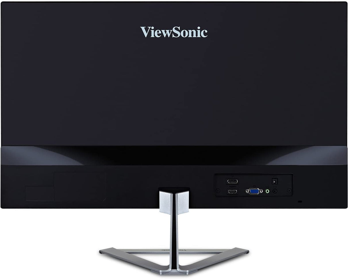 ViewSonic VX2476-SMHD 24 Inch 1080p Widescreen IPS Monitor with Ultra-Thin Bezels, HDMI and DisplayPort 24-Inch