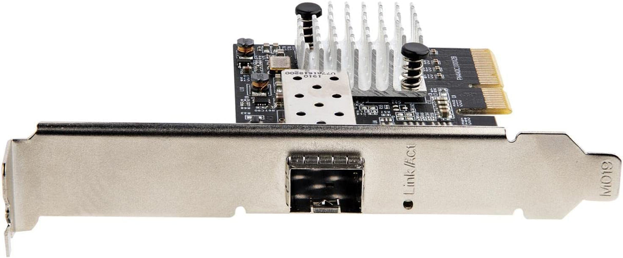 StarTech.com 10G PCIe SFP+ Card - Single SFP+ Port Network Adapter - Open SFP+ for MSA-Compliant Modules/Direct-Attach Cables - 10 Gigabit Fiber PCIe NIC - PCI Express SFP+ Network Card (PEX10GSFP)
