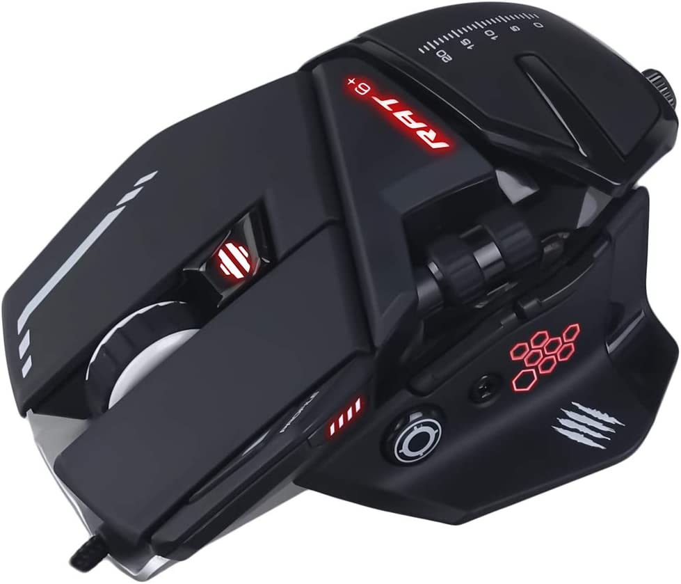 Mad Catz The Authentic R.A.T. 6+ Optical Gaming Mouse