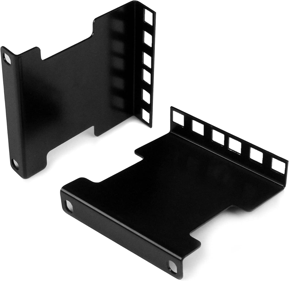 StarTech.com Server Rack Depth Extender - 2U - 4in / 10 cm - TAA Compliant - Recessed Rack Adapter - Rack Mount Adapter Kit - Network Rack Extender (RDA2U) 1"x3.5"x4.4"