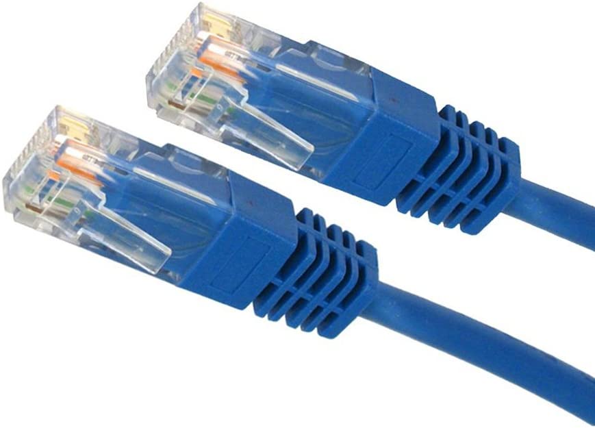 Tripp Lite Cat5e 350MHz Molded Patch Cable (RJ45 M/M) - Blue, 5-ft.(N002-005-BL) 5 feet Blue