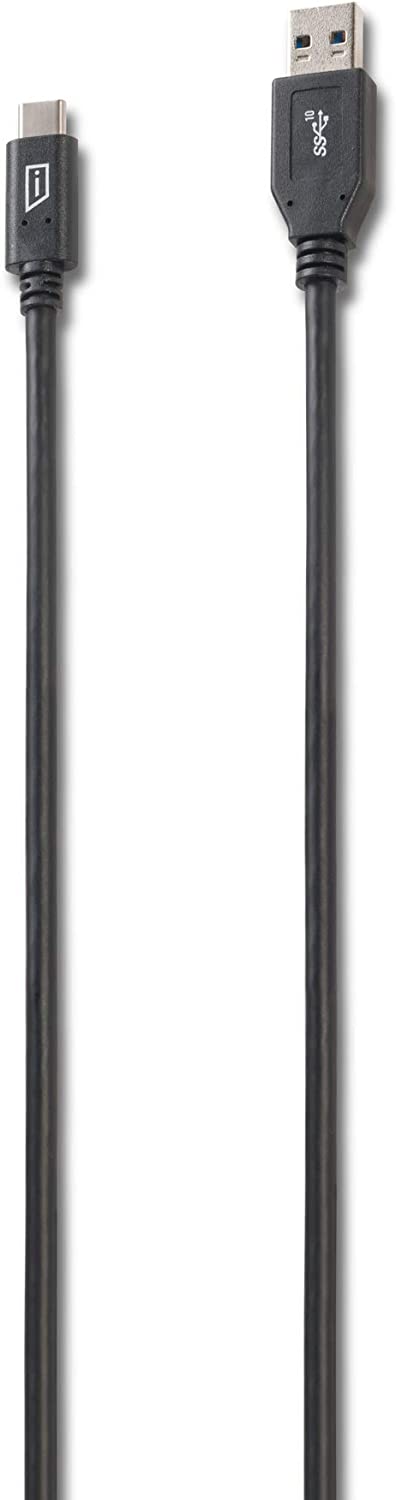 Targus iStore USB-C to USB-A Sync/Charge Cable, Black (ACC926CAI)