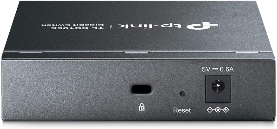 TP-Link 5 Port Gigabit Switch | Easy Smart Managed | Plug & Play | Limited Lifetime Protection | Desktop/Wall-Mount | Shielded Ports | Support QoS, Vlan, IGMP and Link Aggregation (TL-SG105E) 5 Port w/ Enhanced Features