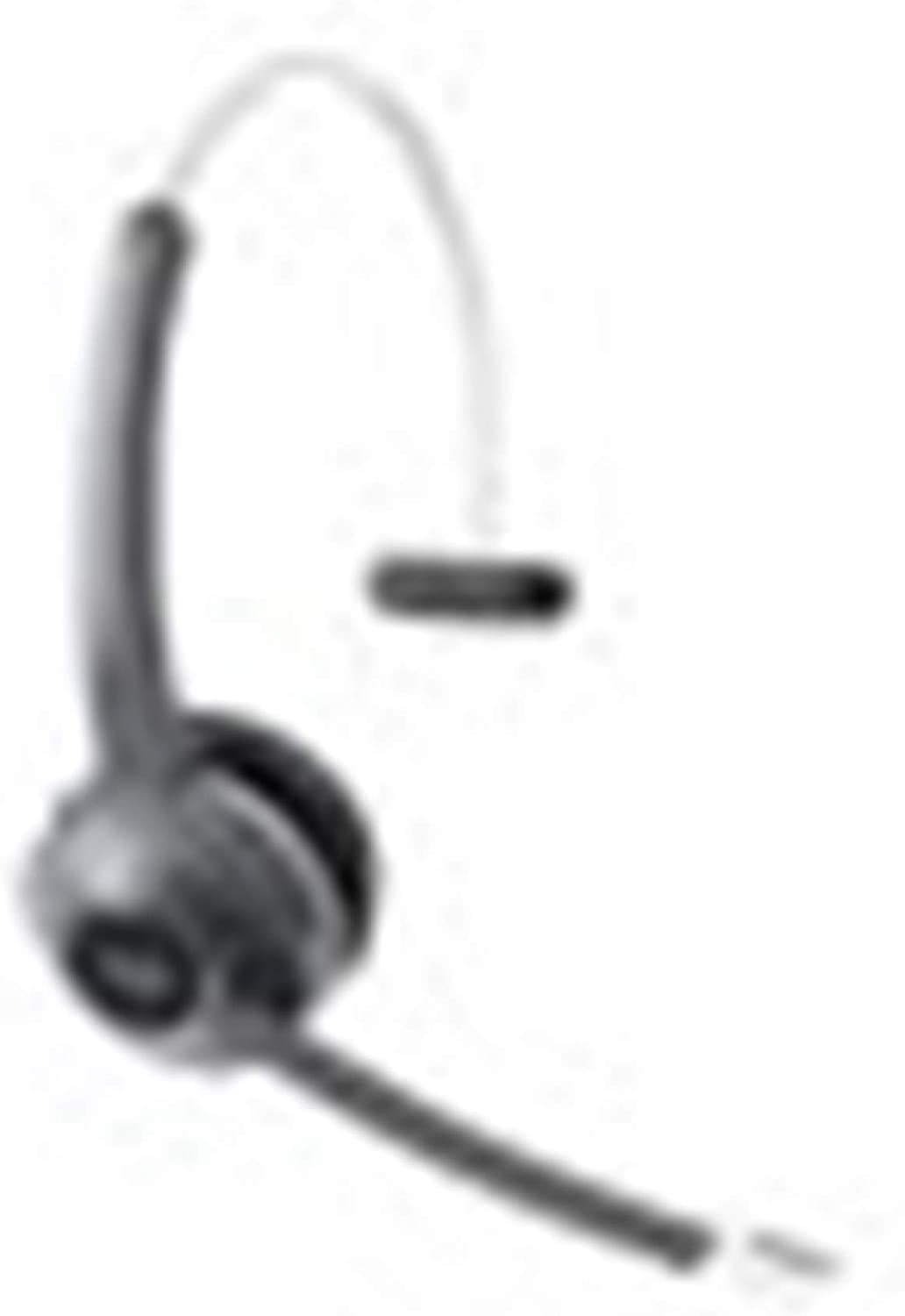 Cisco Headset 561, Wireless Single On-Ear Digital Enhanced Cordless Telecommunications Headset with Standard Base for US & Canada, Charcoal, 1-Year Limited Liability Warranty (CP-HS-WL-561-S-US=)