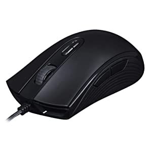 HyperX Pulsefire Core - RGB Gaming Mouse, Software Controlled RGB Light Effects & Macro Customization, Pixart 3327 Sensor up to 6,200DPI, 7 Programmable Buttons, Mouse Weight 87g Black Wired Pulsefire Core Mouse