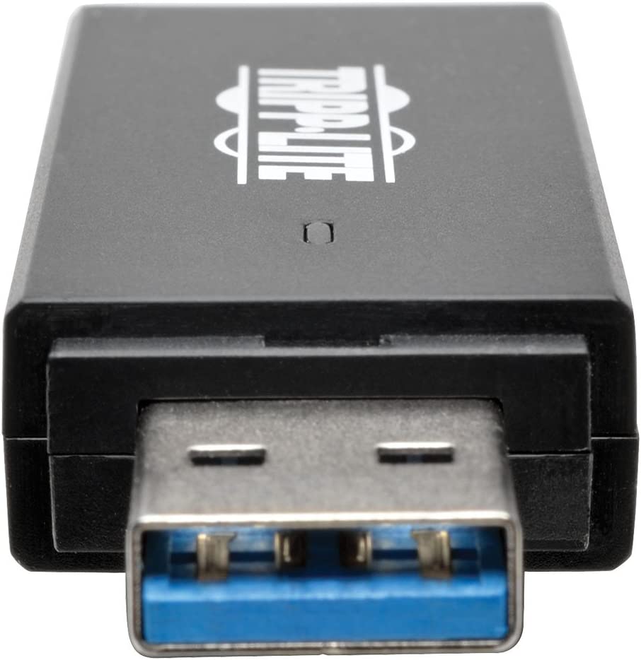Tripp Lite USB 3.0 SuperSpeed SD/Micro SD Adapter, Memory Card Media Reader 5 Gbps (U352-000-SD) , black SDXC/SDHC