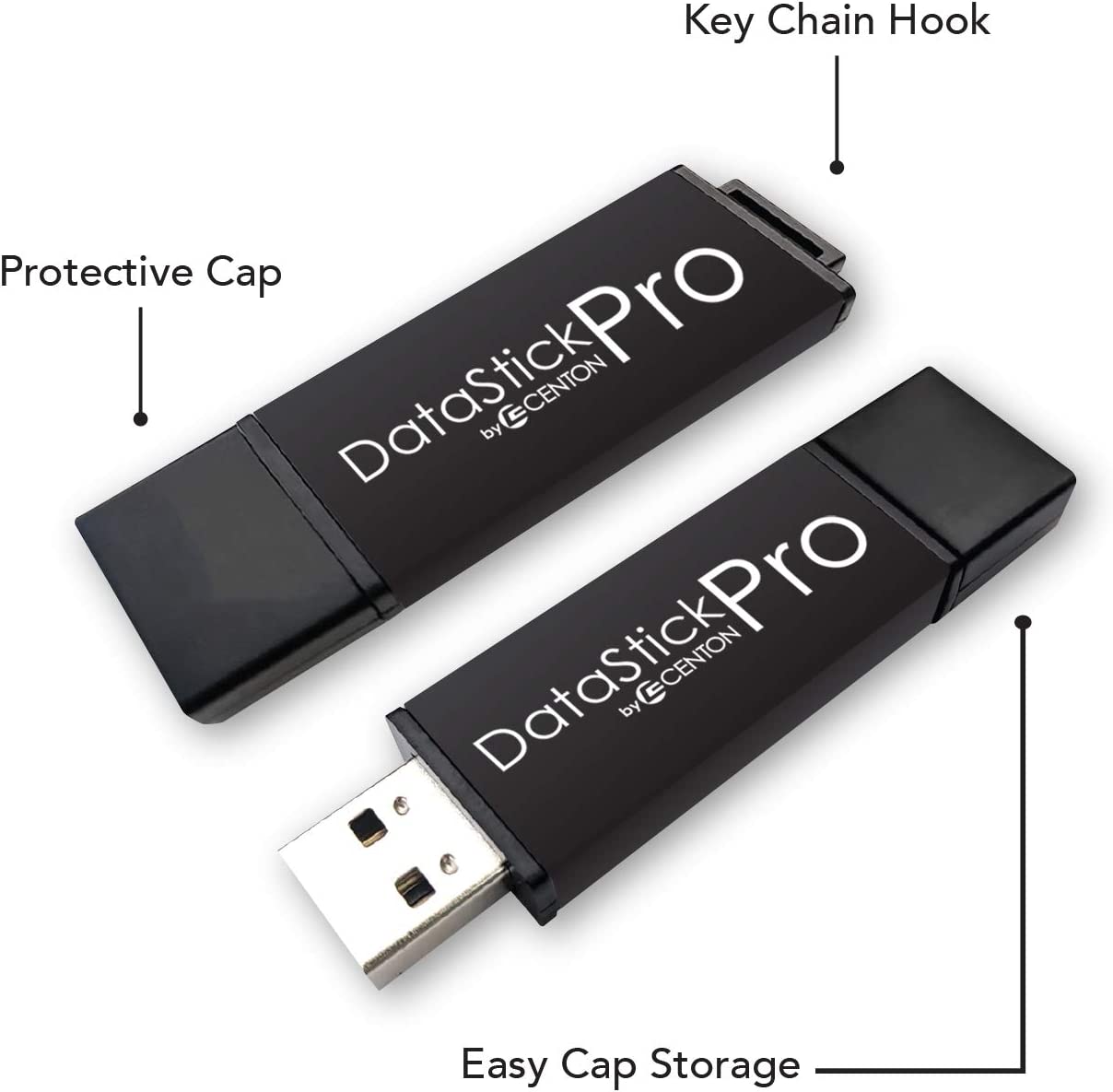 Centon DataStick Pro 64 GB USB 3.0 Flash Drive / Thumb Drive (S1-U3P6-64GB). 10X Faster Than USB 2.0. 1 Count (Pack of 1)