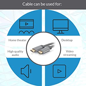 C2g/ cables to go C2G 50633 Select 4K UHD High Speed HDMI Cable (60Hz) with Ethernet M/M, In-Wall CL2-Rated, Black (25 Feet, 7.62 Meters) 25ft
