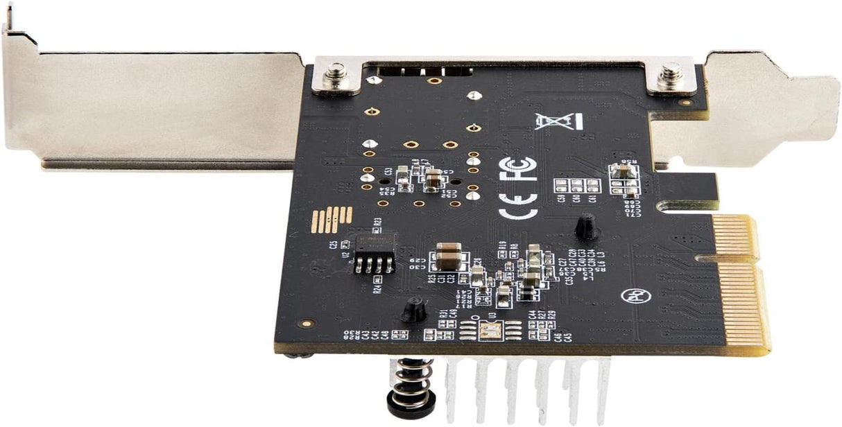 StarTech.com 10G PCIe SFP+ Card - Single SFP+ Port Network Adapter - Open SFP+ for MSA-Compliant Modules/Direct-Attach Cables - 10 Gigabit Fiber PCIe NIC - PCI Express SFP+ Network Card (PEX10GSFP)