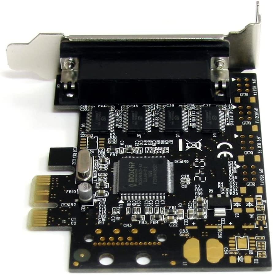 Startech 4port Lp Pcie Serial Card Rs232 With Cable