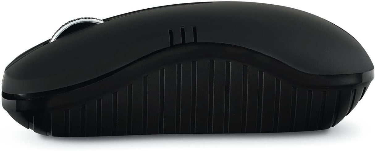 Verbatim Wireless Notebook Optical Mouse, Commuter Series – Matte Black