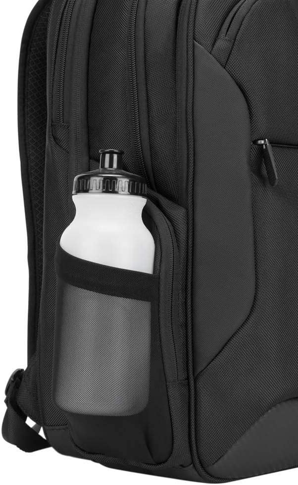 Targus Corporate Traveler Checkpoint-Friendly Professional Business Laptop Backpack with Protective Sleeve for 15.6-Inch Laptop, Black (CUCT02B) 15.6 inch Backpack