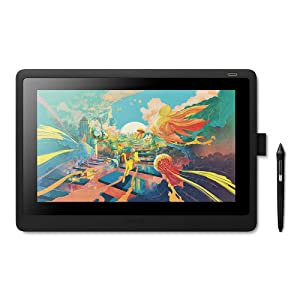 Wacom DTK1660K0A Cintiq 16 Drawing Tablet with Screen & Express Key Remote for Cintiq & Intuos Pro (ACK411050) Small Drawing Tablet + Remote