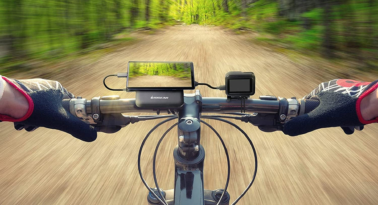 IOGEAR Upstream Mobile Capture Adapter 4K Input, 1080p Capture, Mobile Capture,USB-C and A Host Support Video Output, 1/4" Mounting Screw, UVC Support,OBS & Camerafi Support, PD Passthrough (GUV302P)