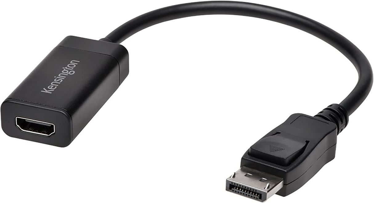Kensington VP4000 DisplayPort to HDMI 4K Video Adapter (K33984WW),Black