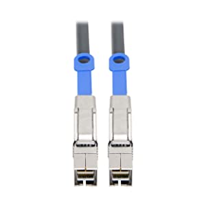 Tripp Lite Mini SAS External HD Cable, SFF-8644 to SFF-8644 Cable, 12 Gbps, 1 m. (S528-01M) 1 m (3.3 ft)